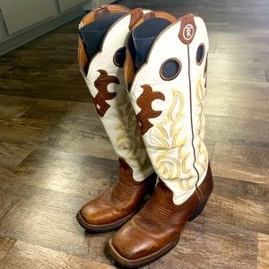 Tony Lama Emmeline Buckaroo Western Boot